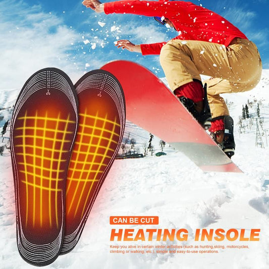 WarmStep™: USB Rechargeable Heated Insoles - easylife