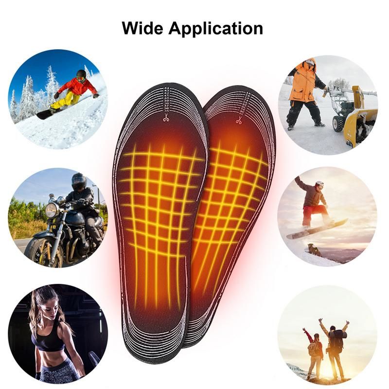 WarmStep™: USB Rechargeable Heated Insoles - easylife