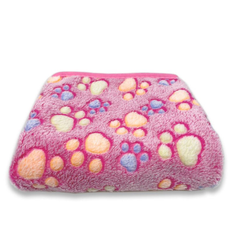 Calming Coral Fleece Pet Blanket