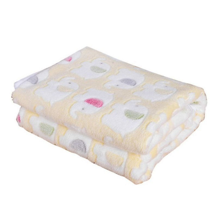 Calming Coral Fleece Pet Blanket