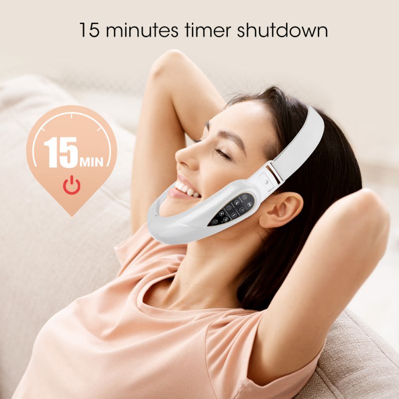 VFace™:LED Photon Therapy Face Slimming Massager V-Line Pro Facial Lifting Device - easylife