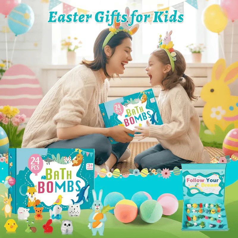 MysteryFizz™ Kids Bath Bombs – 6/12/18 Pack with Surprise for Kids