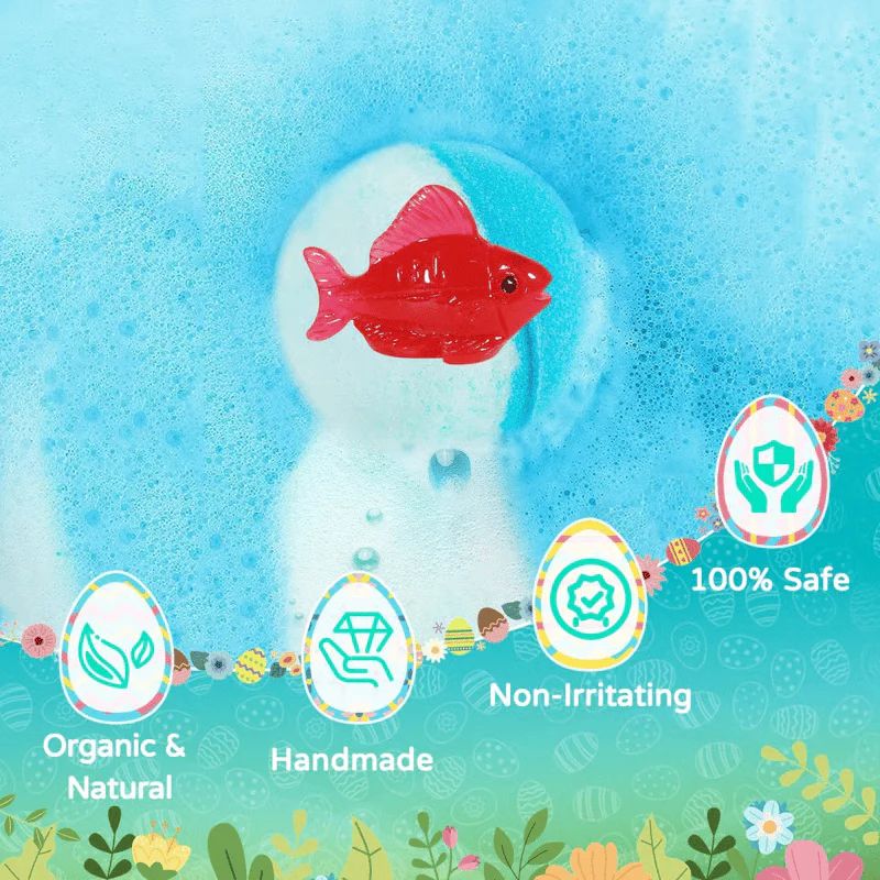 MysteryFizz™ Kids Bath Bombs – 6/12/18 Pack with Surprise for Kids