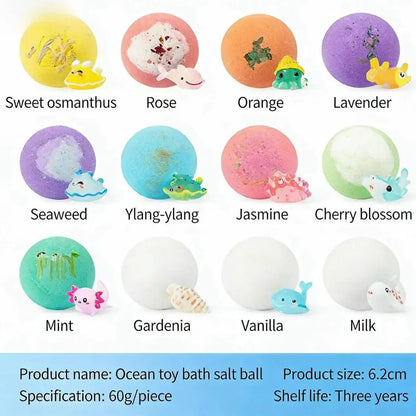 MysteryFizz™ Kids Bath Bombs – 20 Fun Surprises Inside