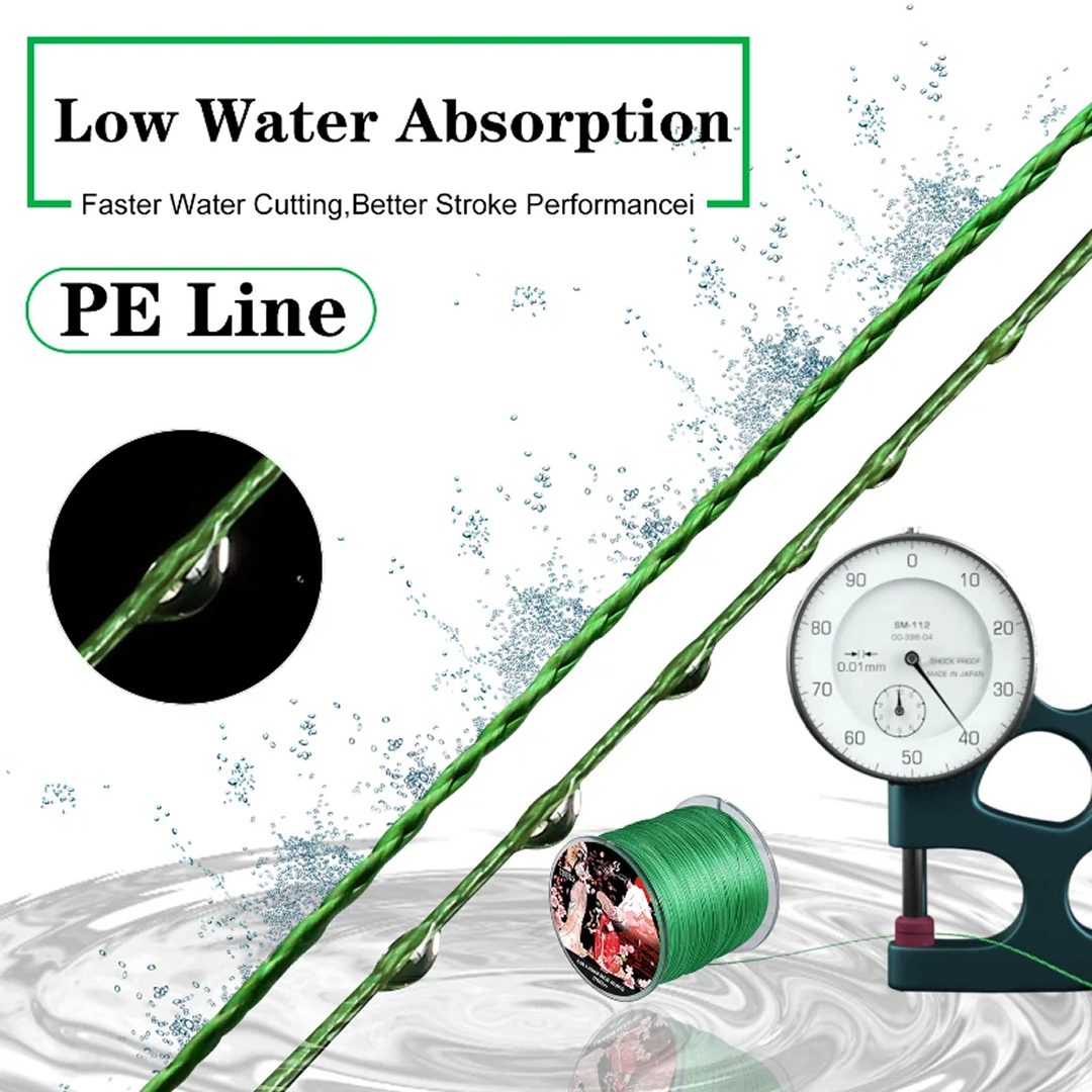 8 x Braided Fishing Line —150M Japanese PE Multifilament for Carp & More