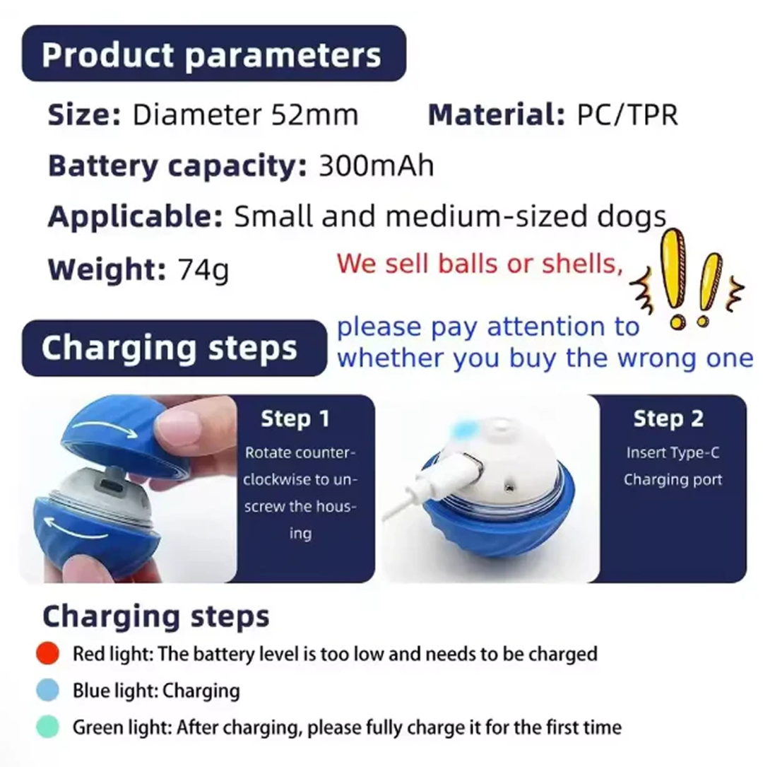 EasyLife™ Pet Bounce Interactive Ball