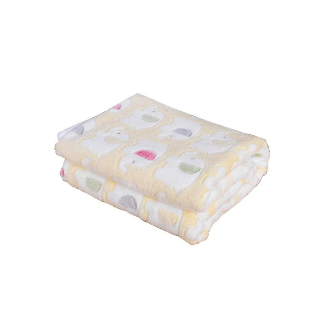 Calming Coral Fleece Pet BIanket