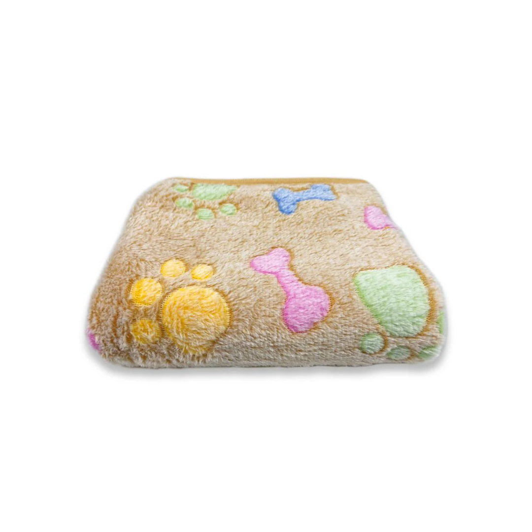 Calming Coral Fleece Pet BIanket