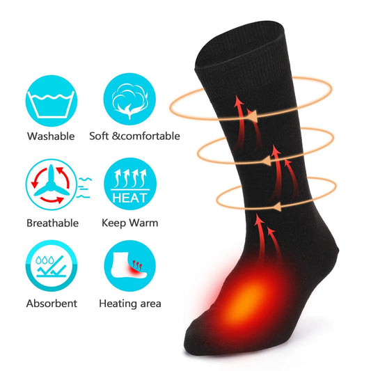 Duhan™ HeatSox: Heated Electric Socks - easylife