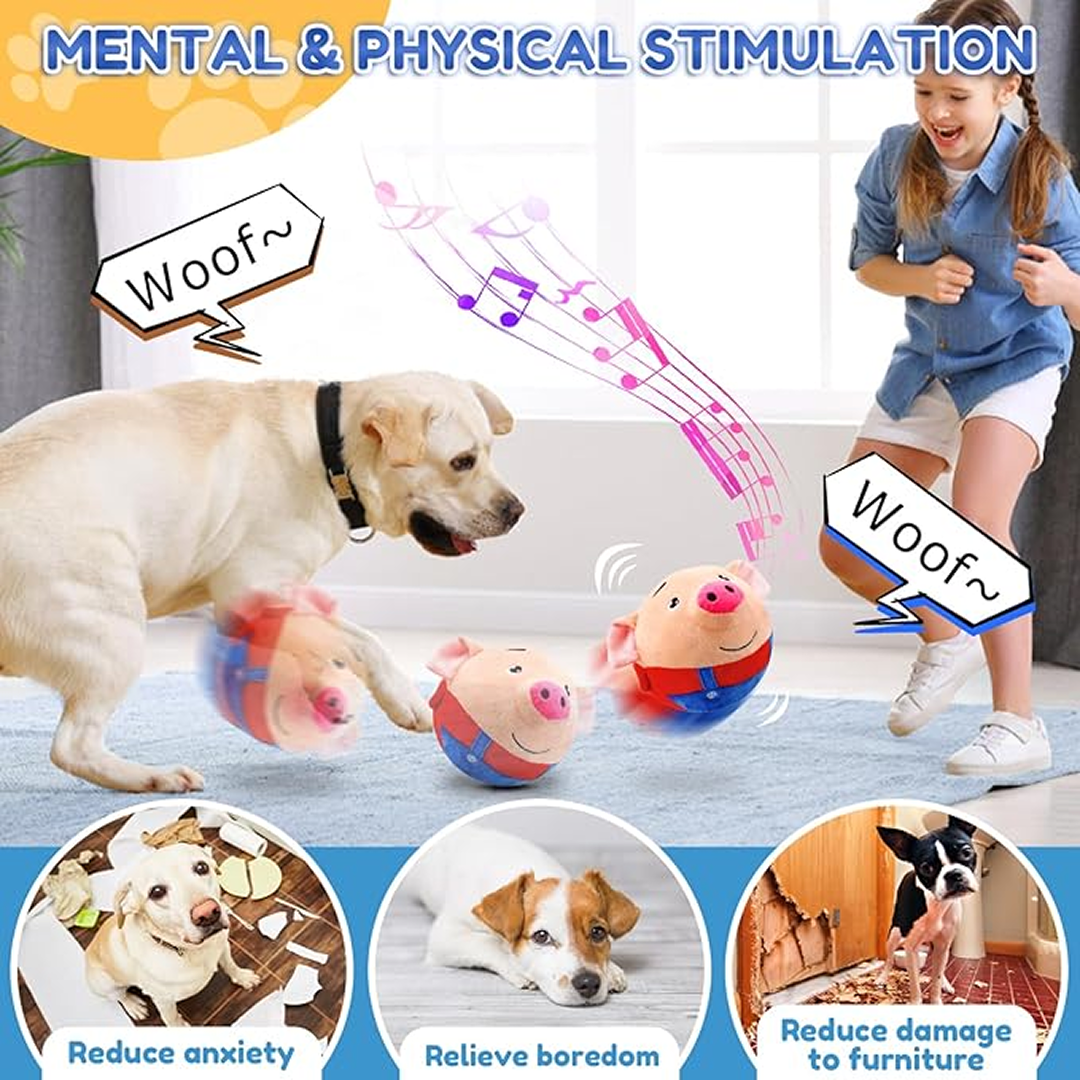 Easylife™ Interactive Bouncing Piggy Toy