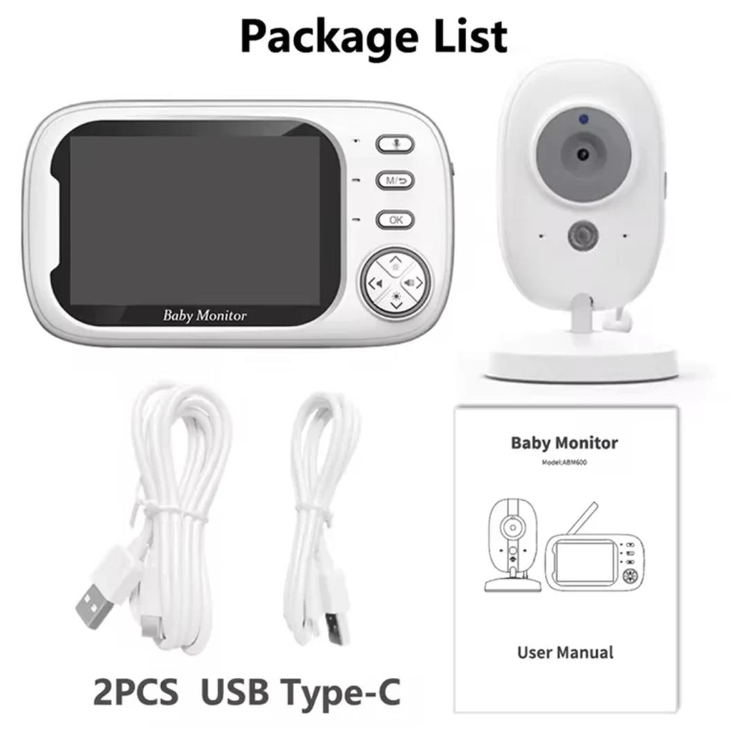 Easylife™ Cdycam New 3.5 inch Wireless Video Baby Monitor