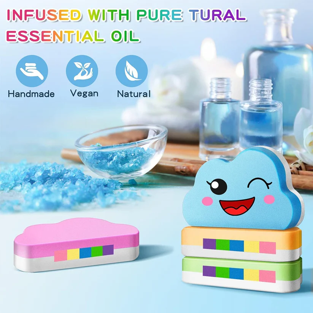 Easylife™ Rainbow Bath Bombs for Kids – 4 PCS Surprise Toy Gift Set for kids & Toddlers