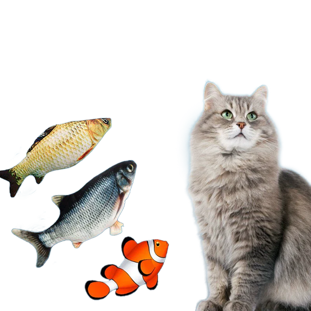 Flopping Fish Toy for Cats & Dogs