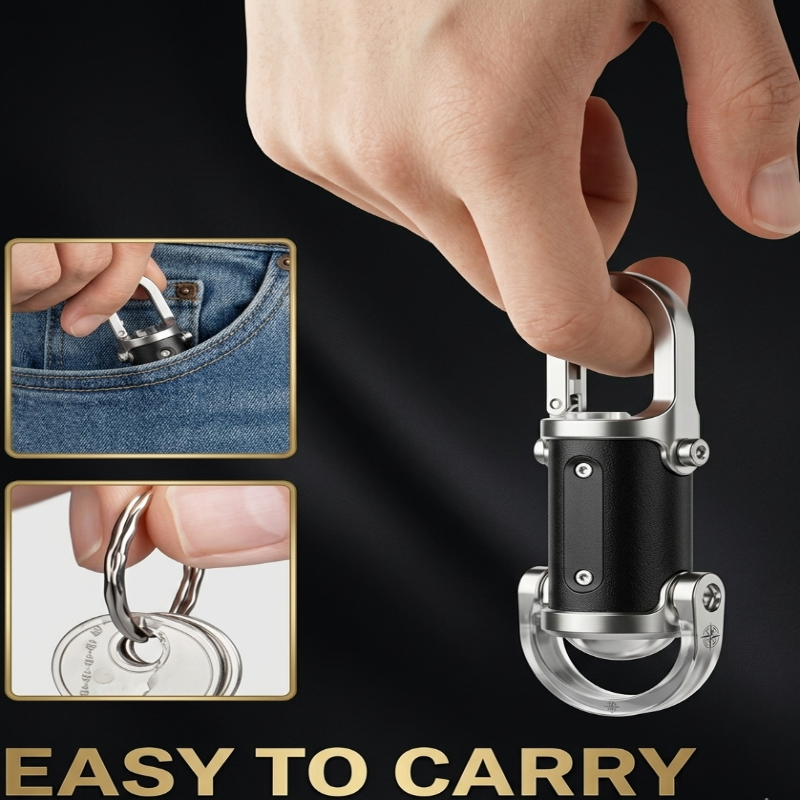 Aurora Flash™ Mini Keychain Flashlight 1200LM – Super Bright, Waterproof LED Light