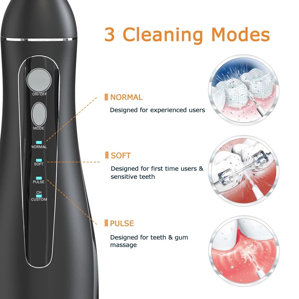 MornWell™ WaterJet Flosser-Pro: Superior Oral Hygiene - easylife