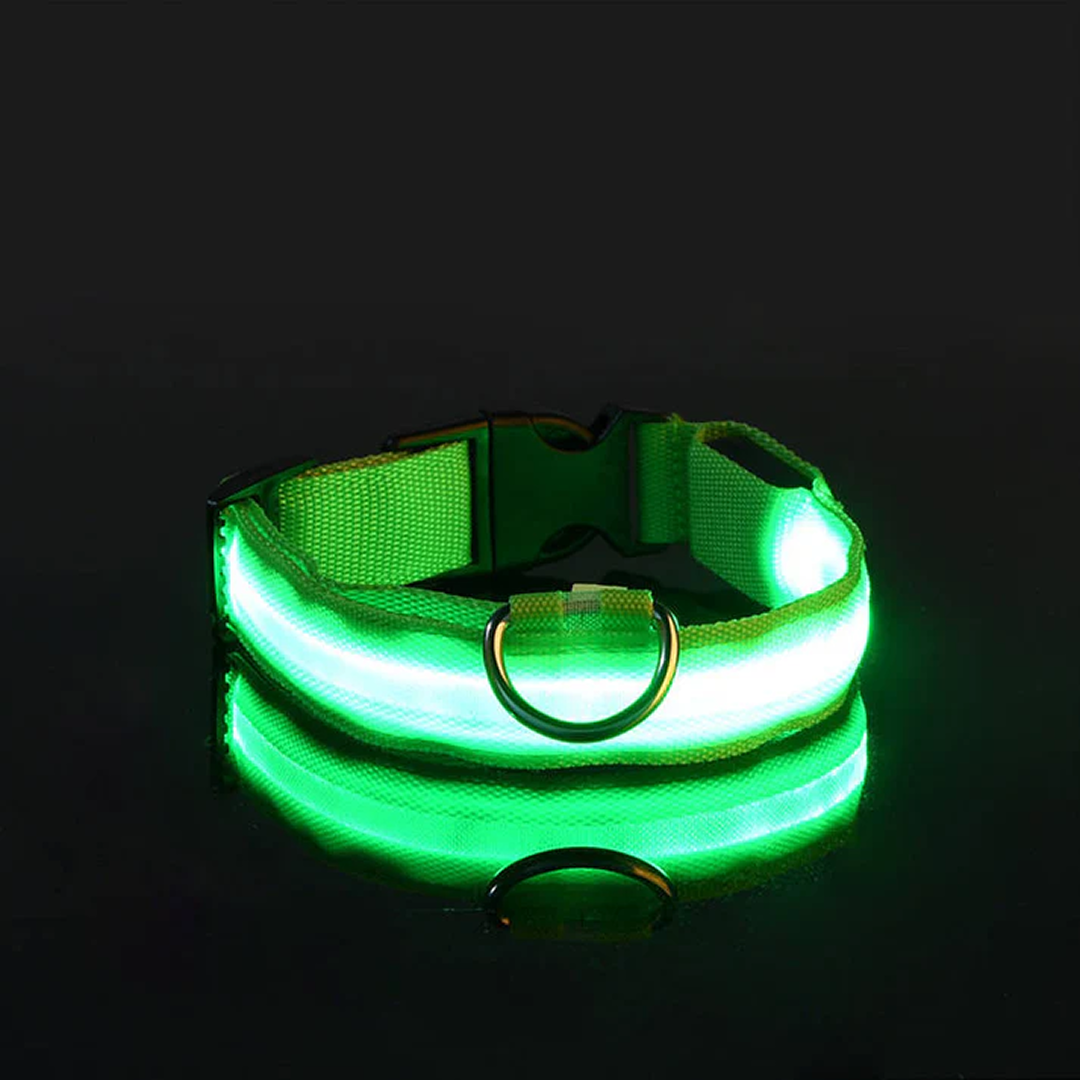 LED Pet Collar - Keep Your Pup Safe Day and Night!