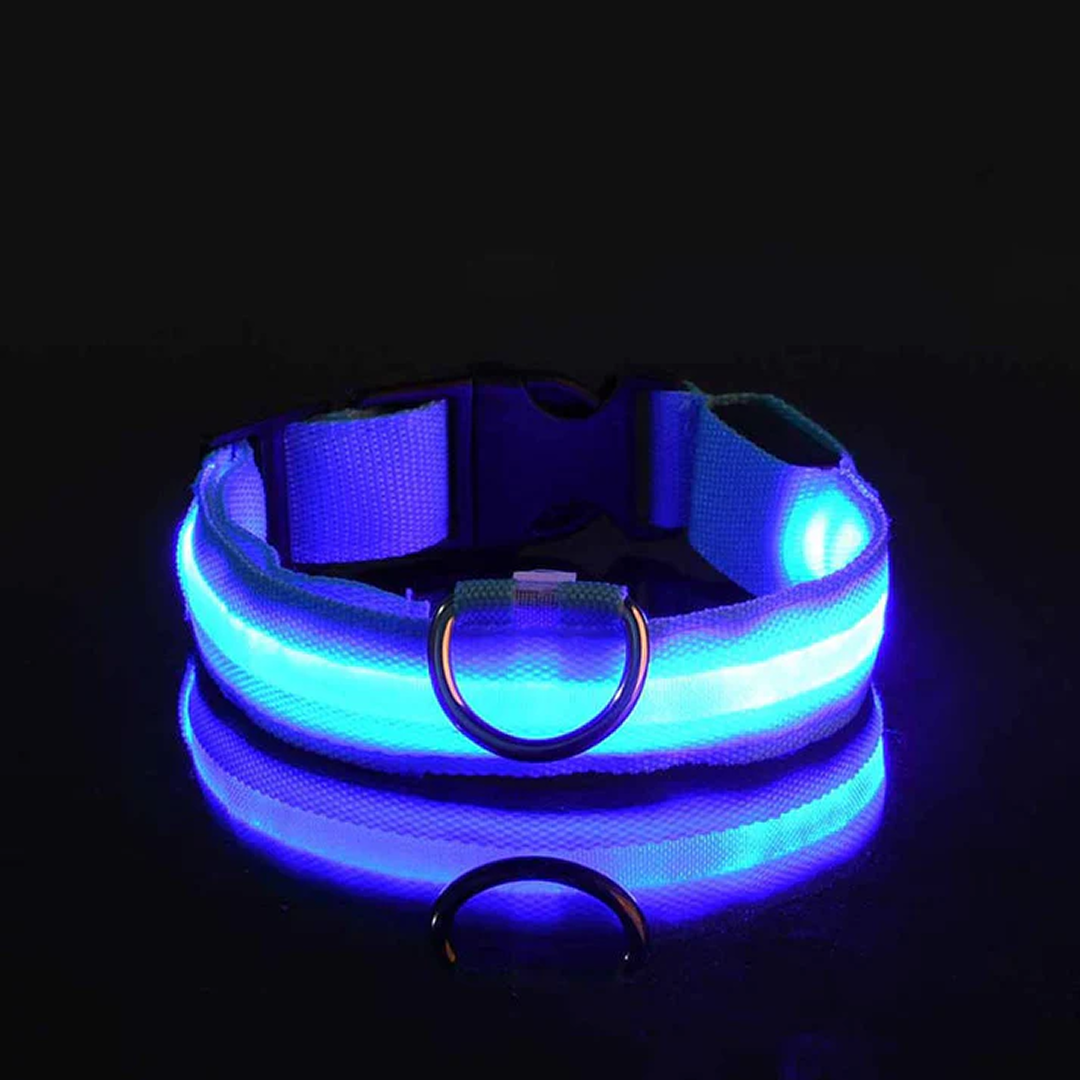 LED Pet Collar - Keep Your Pup Safe Day and Night!