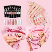 Née Jolie™ Nail Polygel Set: Home Nail Salon Kit (with Free UV Lamp)