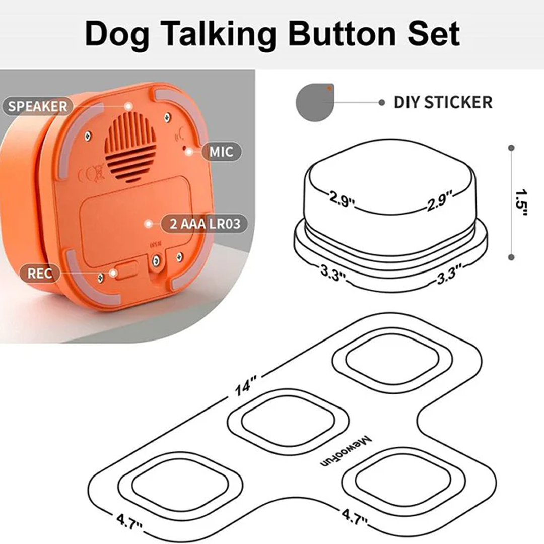 Pet Communication Vocal Training Interactive Toys