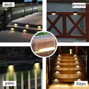 ✨ Solar Step Lights – 3 Pieces