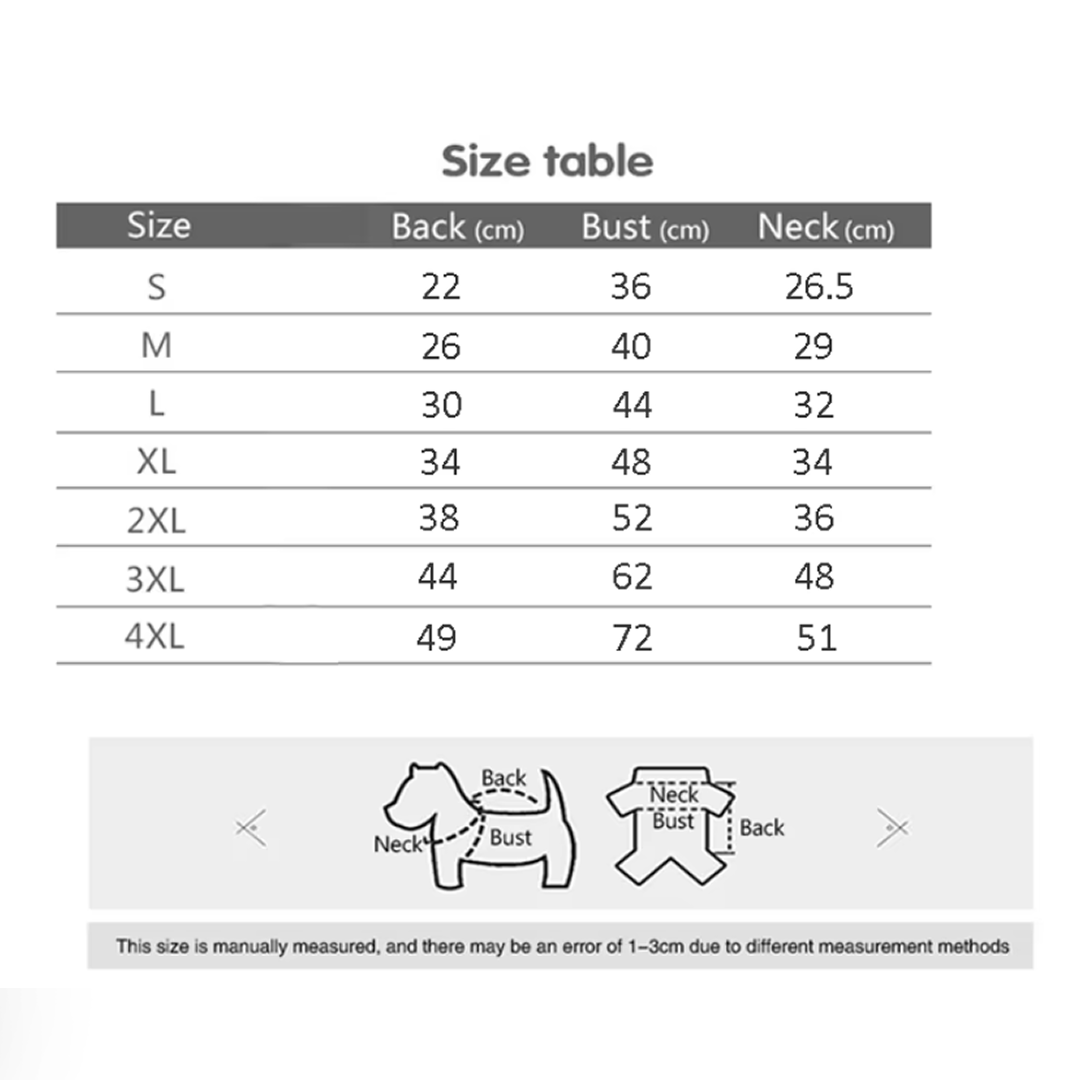 Waterproof Warm Dog Coat for Small and Large Dogs
