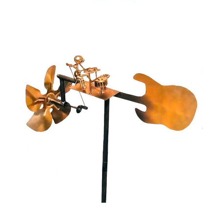 EasyLife™ WindBeat Rockmill | Handmade Metal Music Wind Spinner
