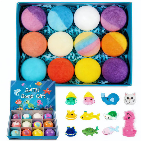 MysteryFizz™ Kids Bath Bombs – 20 Fun Surprises Inside