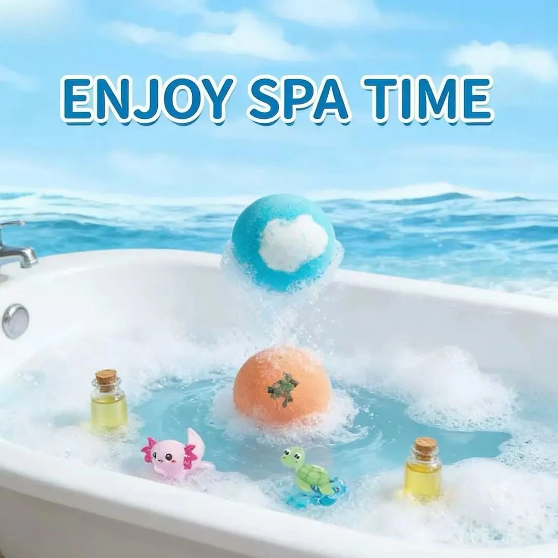 MysteryFizz™ Kids Bath Bombs – 6/12/18 Pack with Surprise for Kids