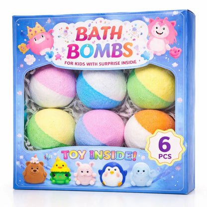 MysteryFizz™ Kids Bath Bombs – 20 Fun Surprises Inside