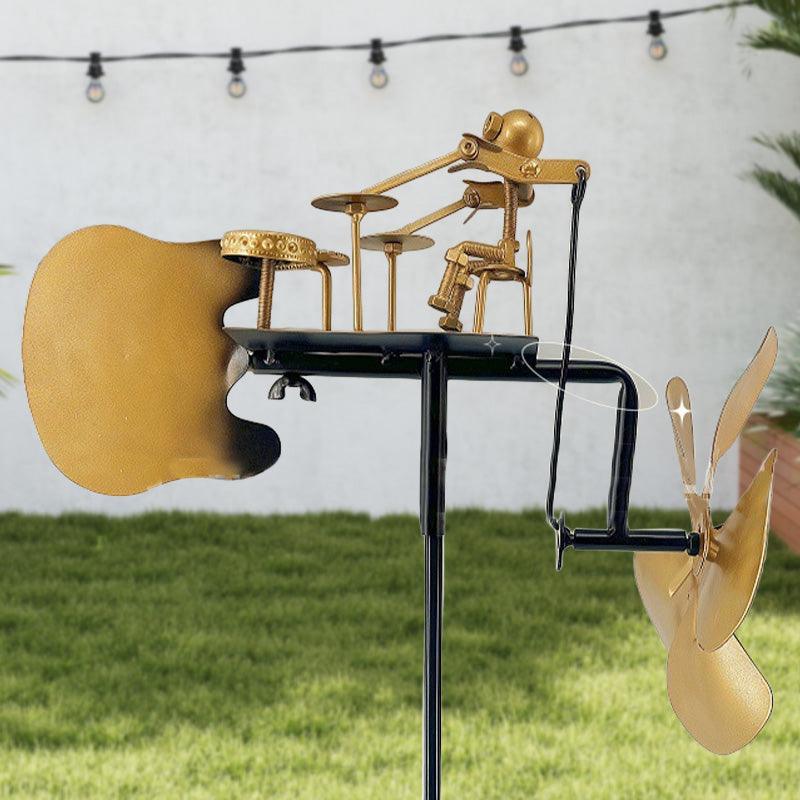 EasyLife™ WindBeat Rockmill | Handmade Metal Music Wind Spinner